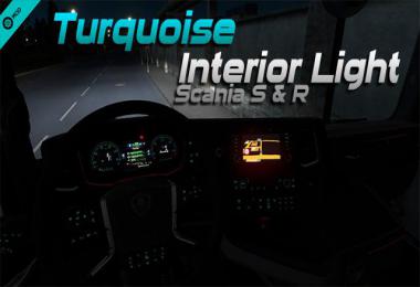 Interior Lights for Scania S & R 2016 1.34.x