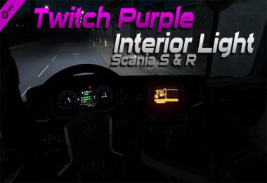 Interior Lights for Scania S & R 2016 1.34.x