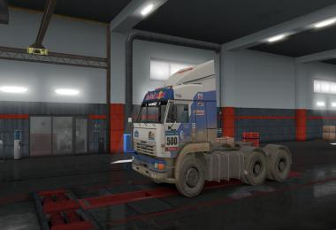 Kamaz 54-64-65 with Body + Dirt + Skins + Trailers ETS2 1.34.x