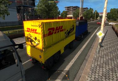 Kamaz 54-64-65 with Body + Dirt + Skins + Trailers ETS2 1.34.x