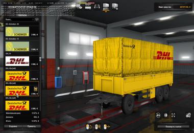 Kamaz 54-64-65 with Body + Dirt + Skins + Trailers ETS2 1.34.x