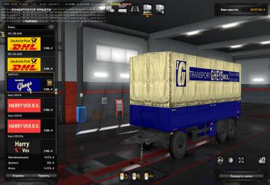 Kamaz 54-64-65 with Body + Dirt + Skins + Trailers ETS2 1.34.x