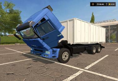 Kamaz 65117 WITH SZAP TRAILER v1.1