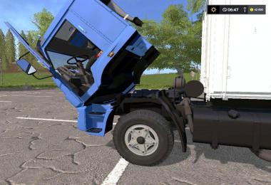 Kamaz 65117 WITH SZAP TRAILER v1.1