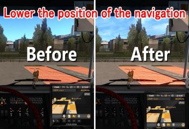 Lower the position of the navigation 1.34.x