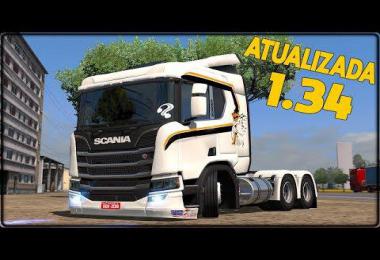 New Scania + Wheel Pack + Skin Pack v3.0