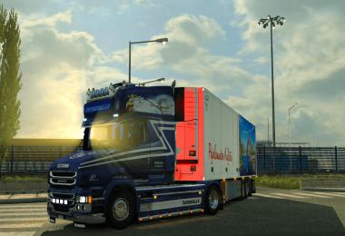 Scania T Ostervalls skin + lightbox 1.34