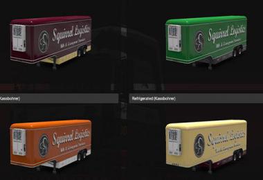 Squirrel Logistics Trailer skin 1.34.x