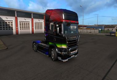 Skin Rainbow for Scania Streamline and R 1.34.x