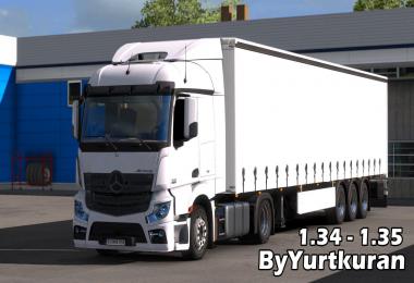 Mercedes Actros 1845 1.34 – 1.35