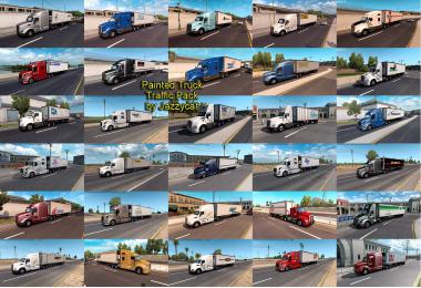 Painted Truck Traffic Pack by Jazzycat v2.0