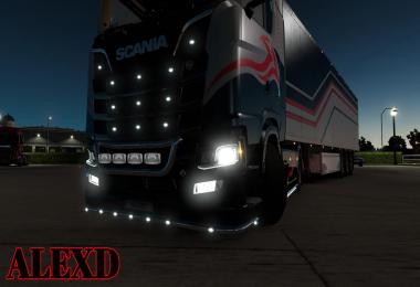 ALEXD FOG LIGHT FOR SCANIA S & R 2016 v1.0