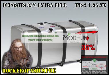 Deposits 35% Extra Fuel by Rockeropasiempre Ets2 1.35.x