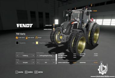 Fendt 700 Vario By Contractor Westfalen LS19 v1.0