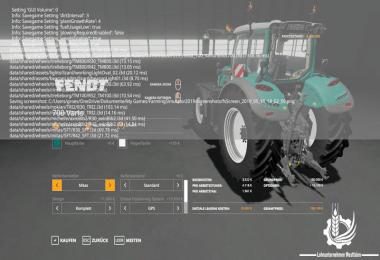 Fendt 700 Vario By Contractor Westfalen LS19 v1.0