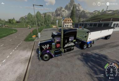 FS19 Peterbilt 379 WWE v1.0