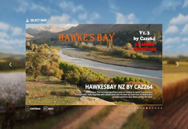 Hawke's Bay NZ map v1.3