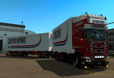 JP VIS & ZN tandem skin + trailer 1.34