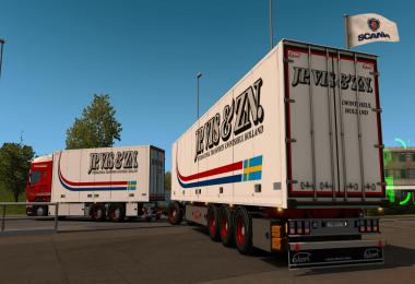 JP VIS & ZN tandem skin + trailer 1.34