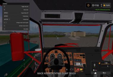 Kenworth T600 dump truck v1.0.0.2