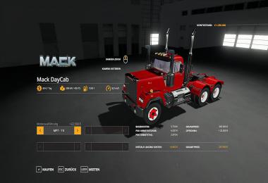 Mack Daycab and Mack Sleeper Truck v1.0.0.5