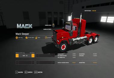 Mack Daycab and Mack Sleeper Truck v1.0.0.5