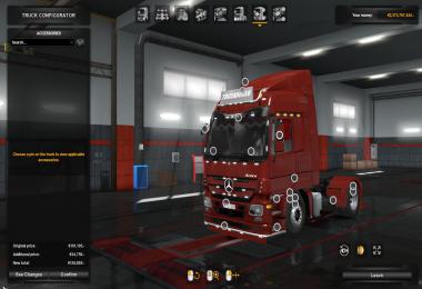 Mercedes Actros Turkish Tuning Pack 1.34.x