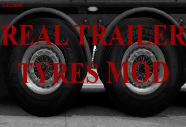 Real Trailer Tyres Mod v1.3 1.35