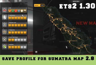 Save Game (Profile) for Sumatra Map v2.8 