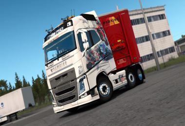 Skin Hawkins Logistics for Volvo FH 1.35.x