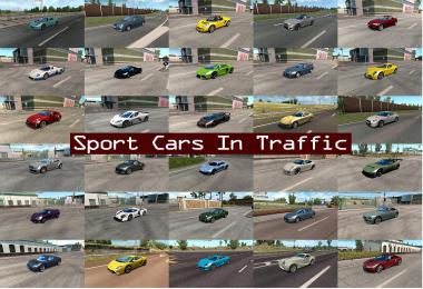 Sport Cars Traffic Pack by TrafficManiac v3.6