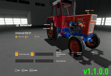 Universal 650 E1 v1.1.0.0