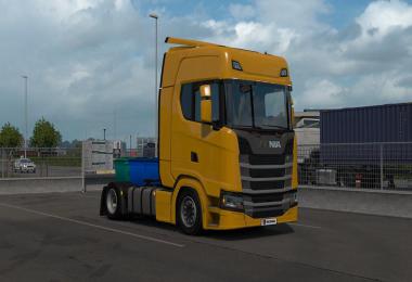 Low deck chassis addon for Eugene Scania NG by Sogard3 v1.0