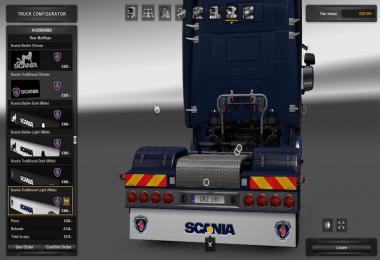 Scania Mudflap Pack 1.4.1 1.35.x