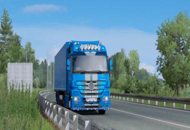 Blue Paintjob Mp3 - ets2 1.35