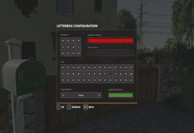 Customisable Letterboxes And Signs v1.0.1.0