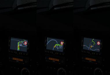 ETS 2 - Yandex Navigator Night Version for ProMods v1.0