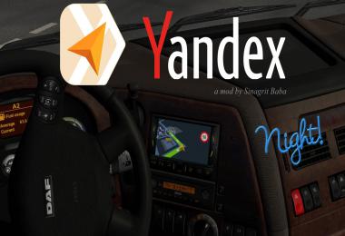 ETS 2 - Yandex Navigator Night Version v1.0