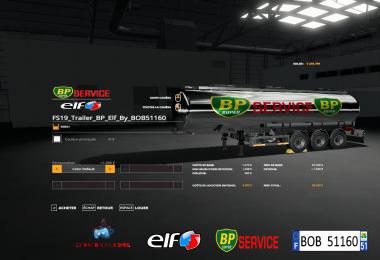 FS19 Trailer BP Elf By BOB51160 v1.0.0.3