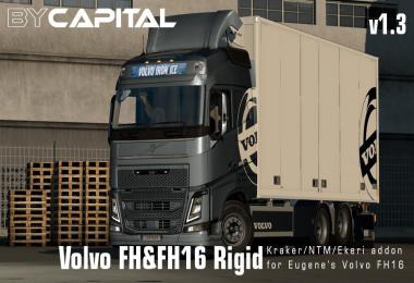 Kraker/NTM/VAK/Ekeri Addon for Eugene’s Volvo FH&FH16 2012 v1.3