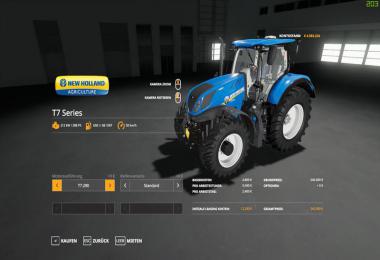 New Holland T7 series v2.0