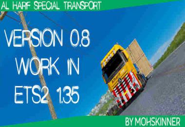 Pack Skins Al Harif Special Transport For ETS2 1.35