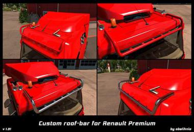 Roofbar for Renault Premium v1.41