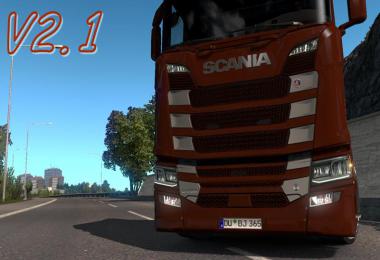 Scania NextGen Black Amber - Skin Pack v2.0