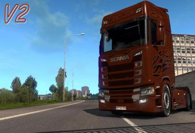 Scania NextGen Black Amber - Skin Pack v2.0