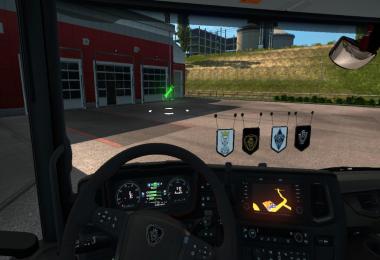 Scania V8 & VABIS PENNANTS PACK 1.35