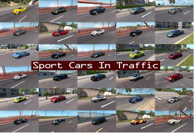 Sport Cars Traffic Pack (ATS) by TrafficManiac v3.8.1