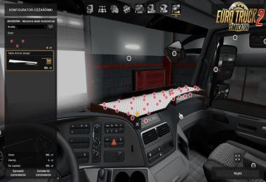 Table and wind-shield set for Actros MP3 v1.1a