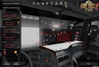 Table and wind-shield set for Actros MP3 v1.1a