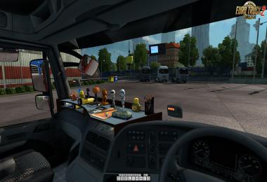 Table and wind-shield set for Actros MP3 v1.1a